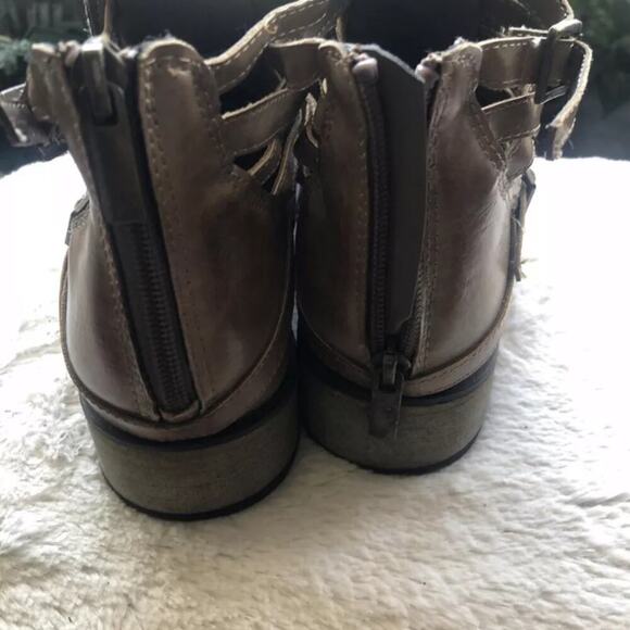 Womens ETC Ankle Boots Booties Shoes Tan - Picture 9 of 12